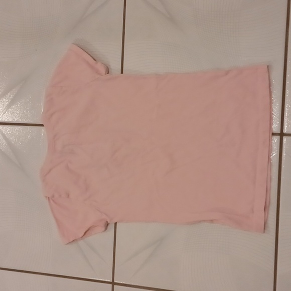 4/$30 New Pink Dolphin Tee - Size Medium (Girl) - Picture 3 of 4
